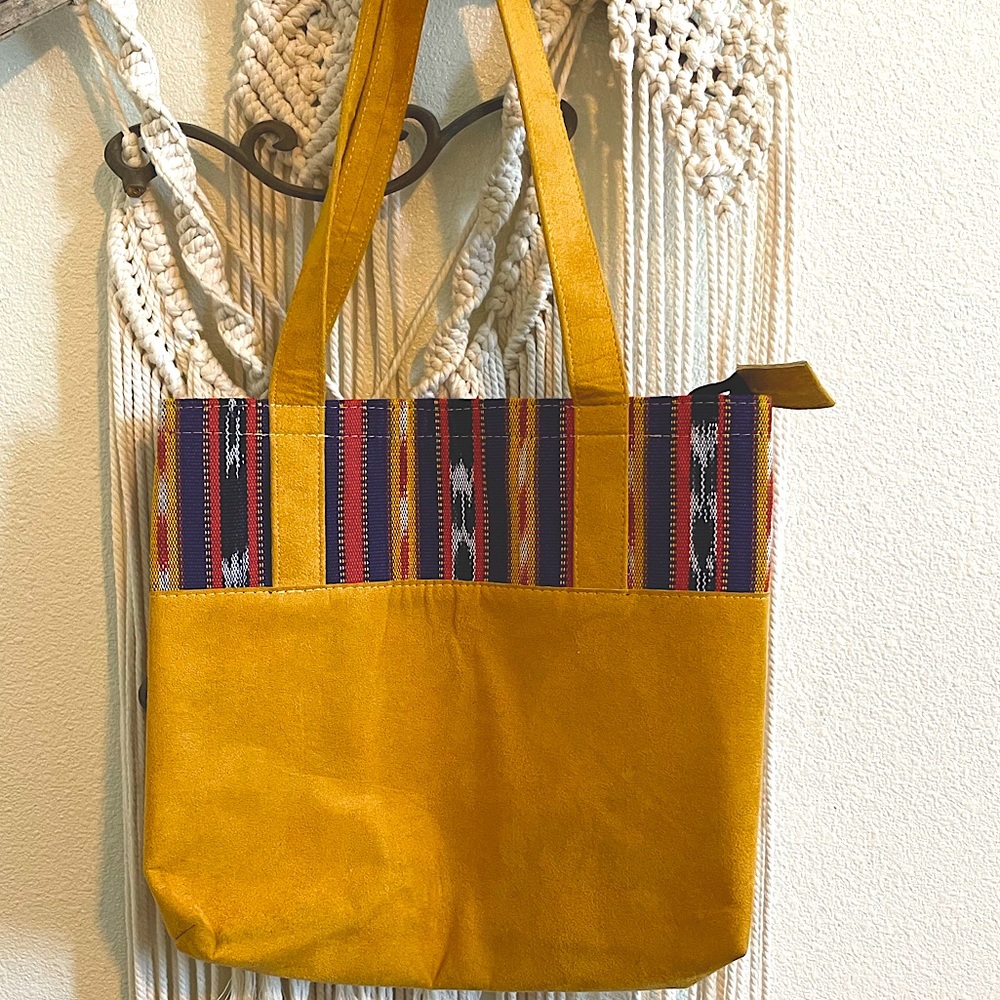 Yellow Guatemalan bag